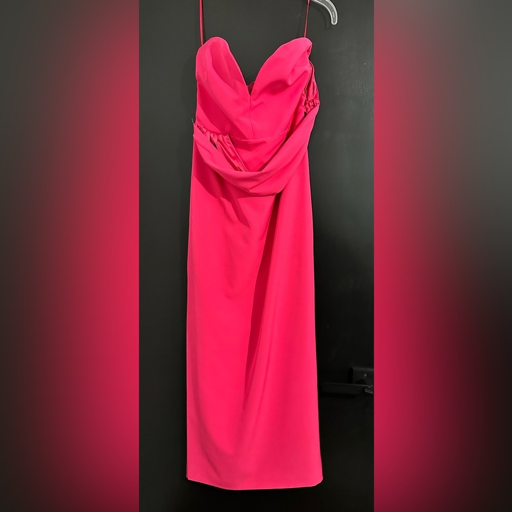 BARDOT Candy Pink Lorella Midi Dress size S - Picture 3 of 7